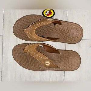 Bocage Men's Brown Flip-Flop Sandals - Casual Beach Thongs